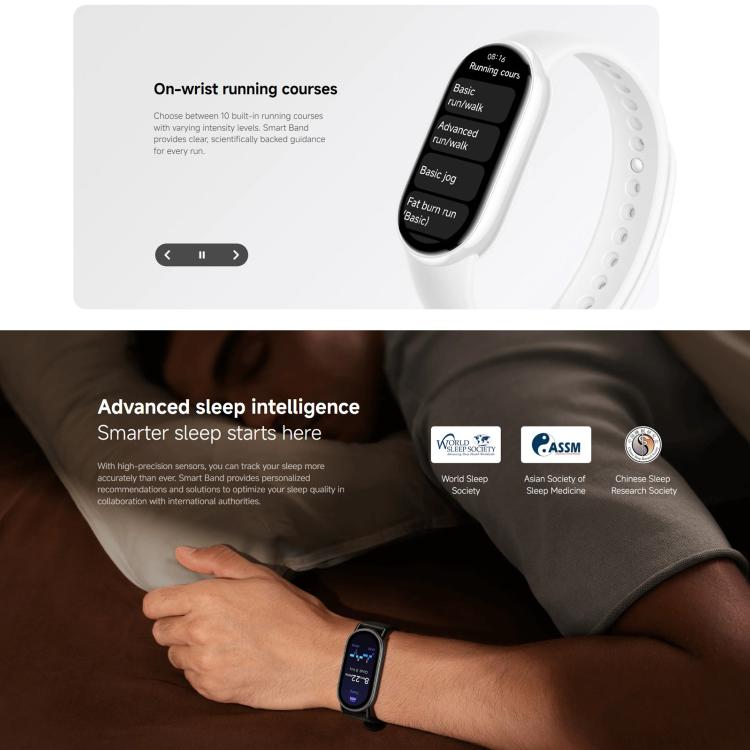 Xiaomi Smart Band 10 – 1.72" AMOLED Fitness Tracker with Blood Oxygen, Heart Rate Monitor & 5ATM Waterproof Design